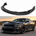 Dodge Charger SRT Style Front Bumper Lip Splitter Carbon Fiber Look 2015–2023