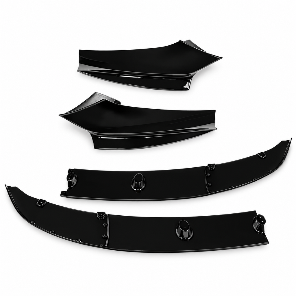 BMW F10 M Sport Front Bumper Lip  Gloss Black 2011–2016