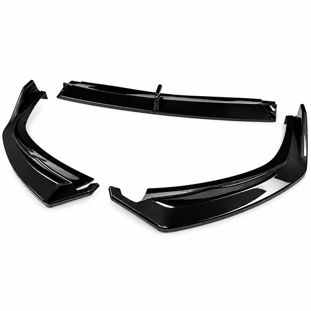 BMW G20 LCI V Style Front Bumper Lip Gloss Black 2023–2026