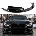 BMW F30 F31 M Sport Front Bumper Lip Splitter Gloss Black 2012–2018