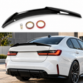 BMW G20 G80 M4 Style Rear Trunk Spoiler Gloss Black 2019–2025