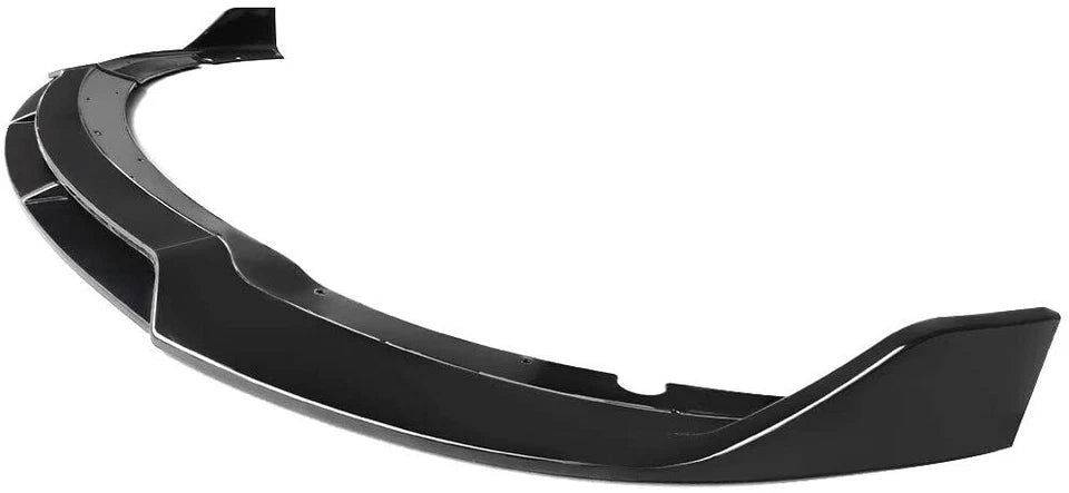 Dodge Charger SRT V2 Style Front Bumper Lip Splitter Gloss Black 2015–2021