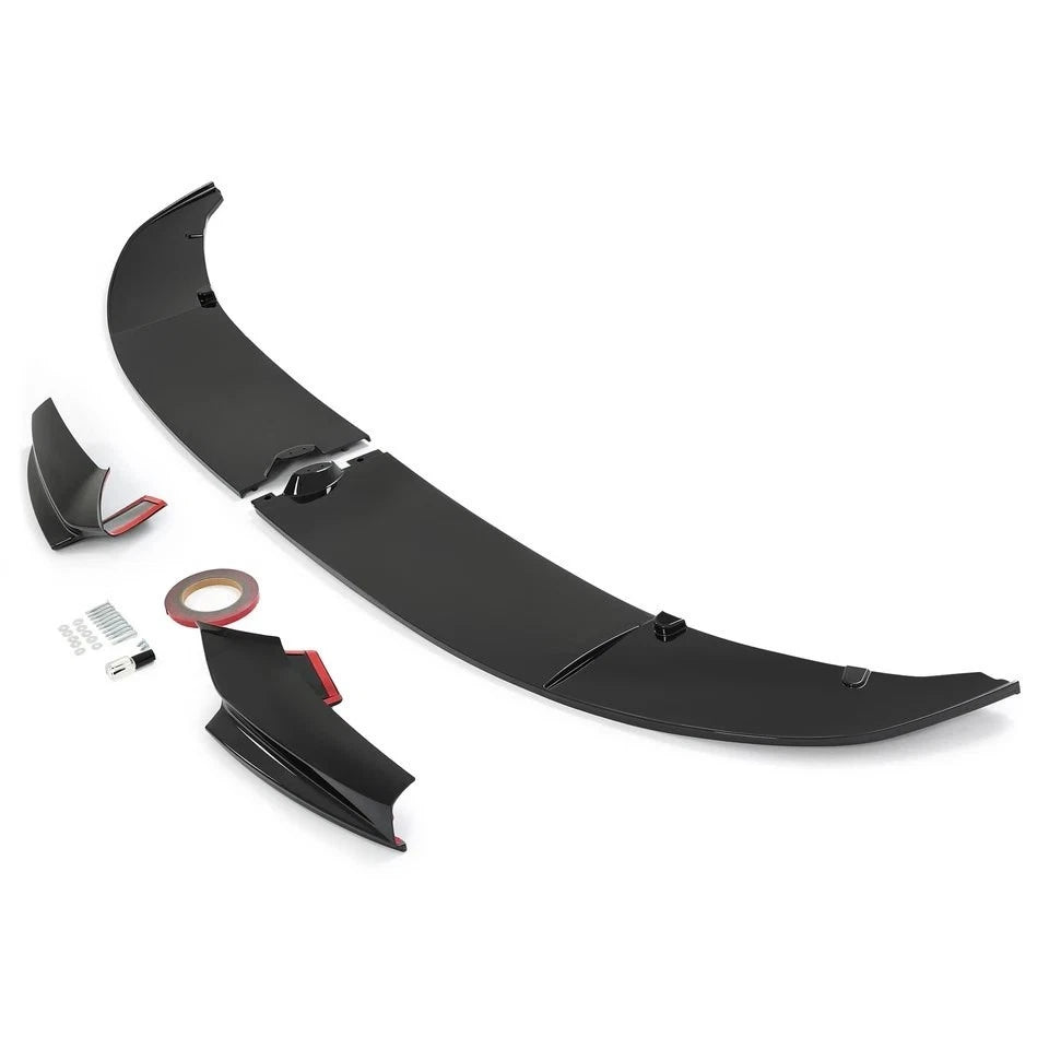 BMW F10 M Sport Front Bumper Lip  Gloss Black 2011–2016