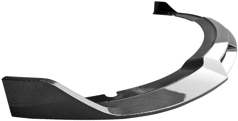 Dodge Charger SRT Style Front Bumper Lip Splitter Carbon Fiber Look 2015–2023