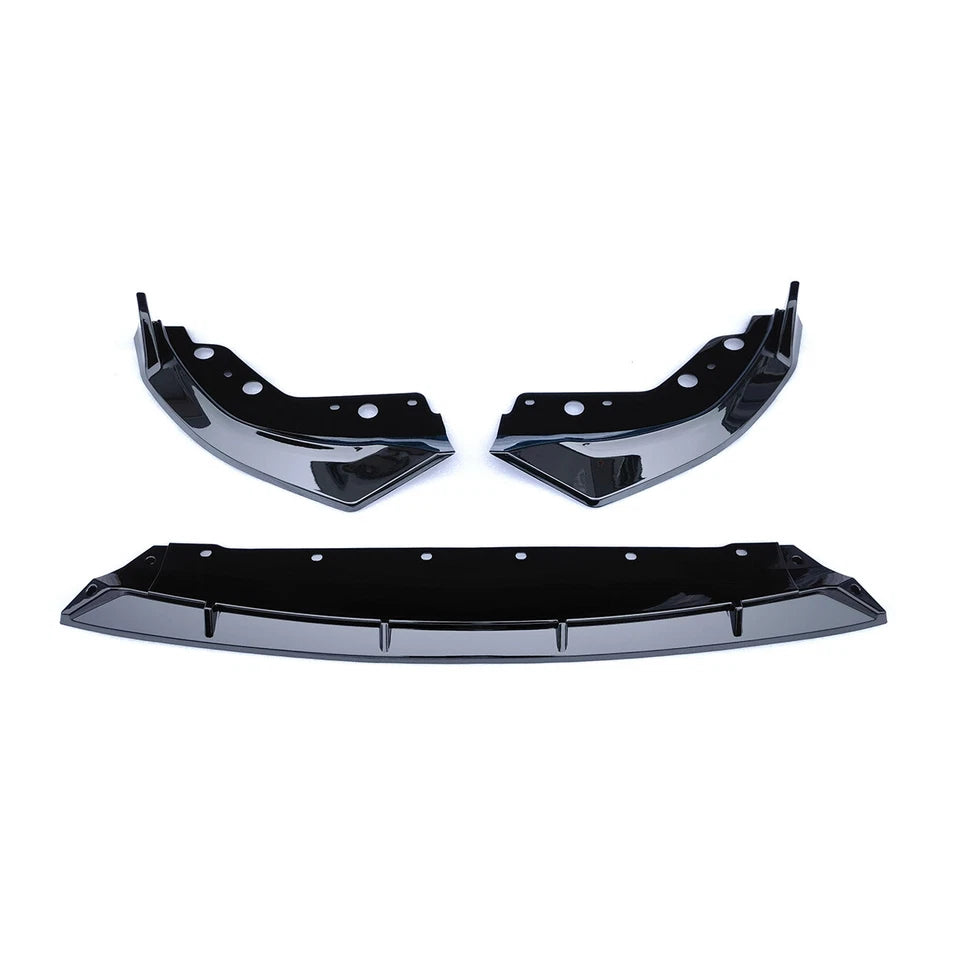 BMW G20 LCI MP Style Front Bumper Lip Gloss Black 2023–2026