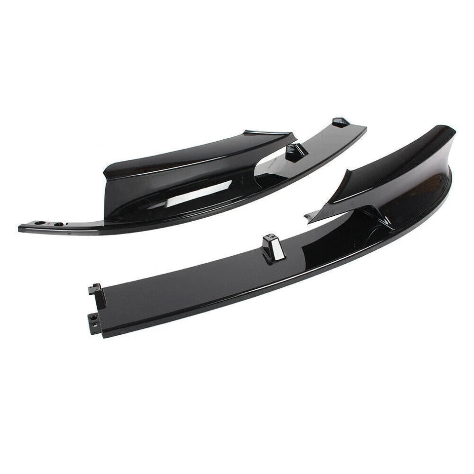 BMW F30 F31 M Sport Front Bumper Lip Splitter Gloss Black 2012–2018