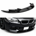 BMW F10 M Sport Front Bumper Lip  Gloss Black 2011–2016